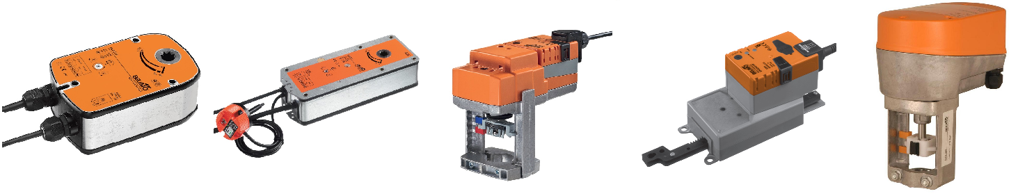 Ассортимент электроприводов Belimo Электроприводы Belimo